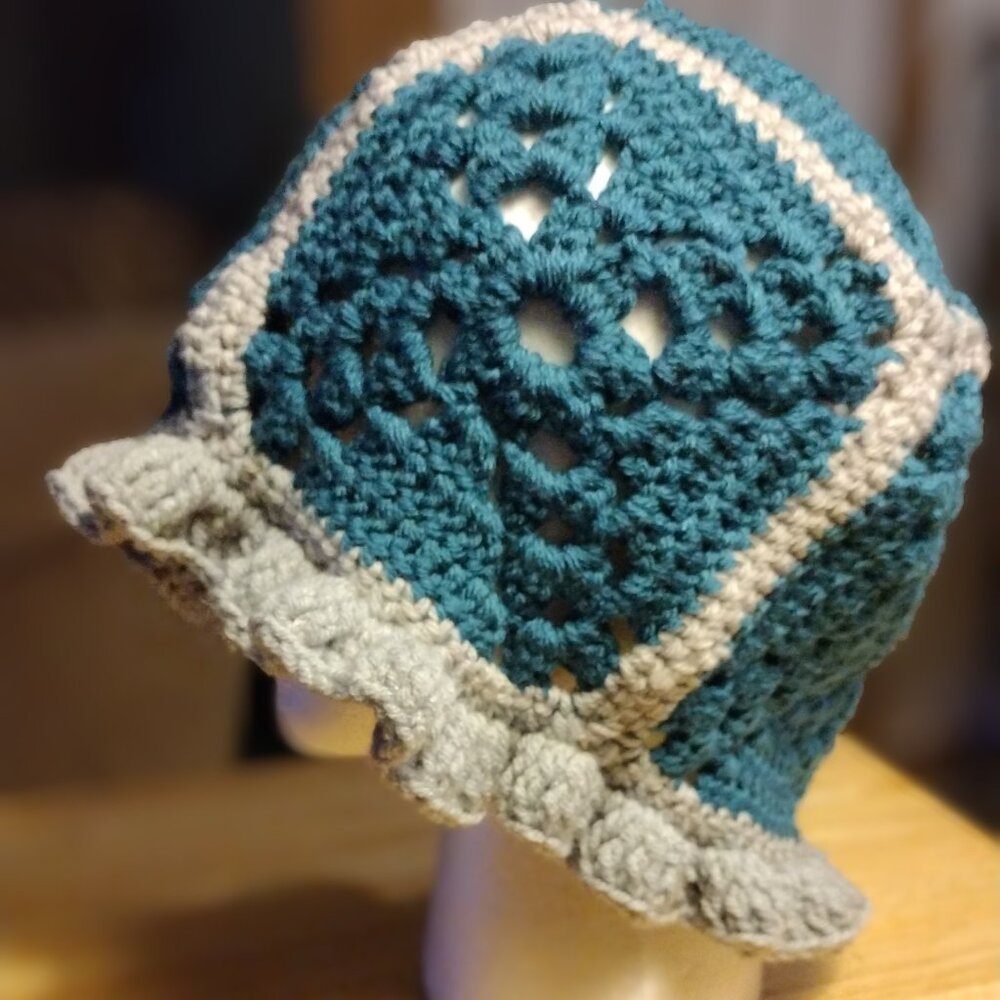 Afghan Ruffle Hat - image 3